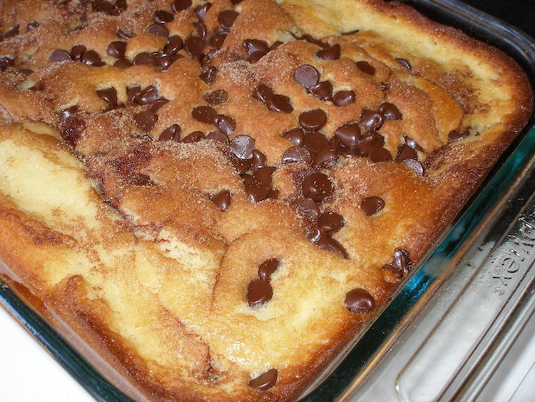 Chocolate Chip Gooey Butter Cake