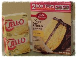 Boston Cream Poke Cake 2