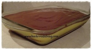 Boston Cream Poke Cake