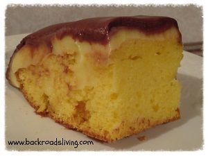 Boston Cream Poke Cake