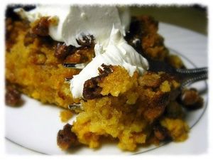 Pumpkin Crunch Cake