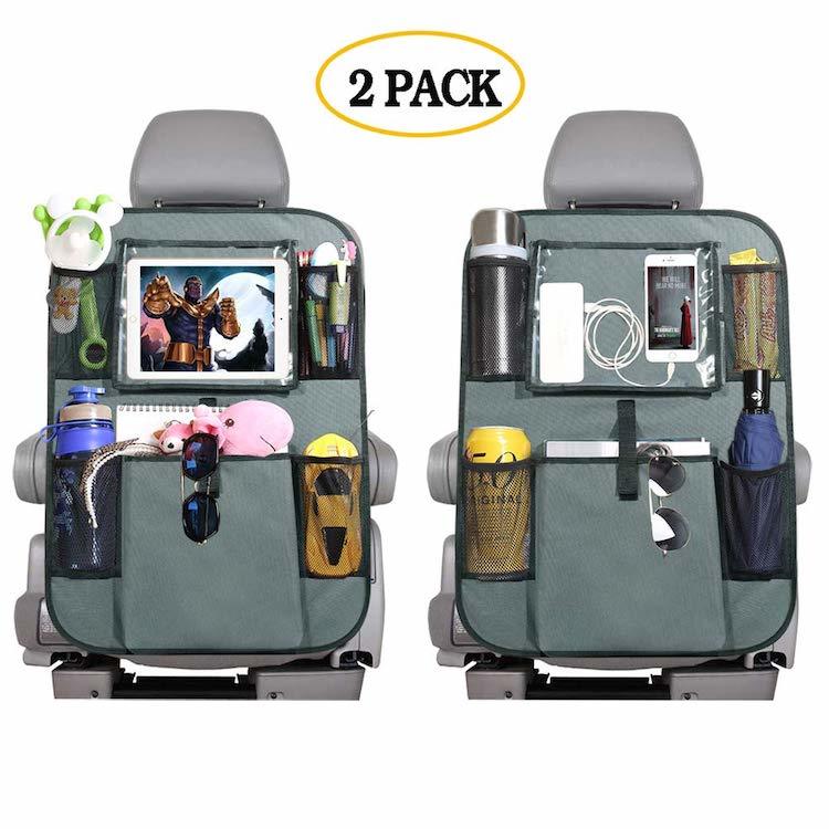 Back Seat Organizer with 6 Pockets Storage Bag Holder Back Roads Living